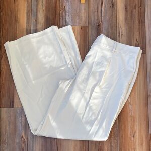 Sezane Off-White Trousers
